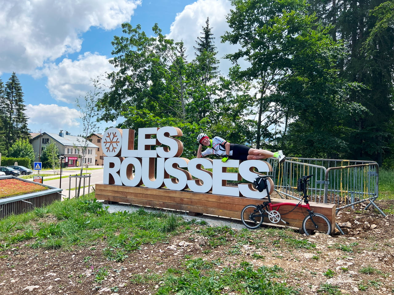 A well earned rest on Les Rousses A well earned rest on Les Rousses