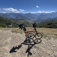 Col d'Aspin towards Arreau Col d'Aspin towards Arreau