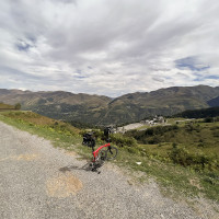 Col de Val-Louron-Azet overlooking Genos Col de Val-Louron-Azet overlooking Genos