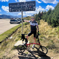 Plateau de Beille, Les Cabannes, Tdf 100 No. 26 Plateau de Beille, Les Cabannes