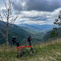 Col de la Core - might be turning so time to get down Col de la Core - might be turning so time to get down