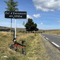 Col d'Entremont summit , TdF 100 No. 40 Col d'Entremont