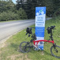 Another official Col du Marie-Blanque sign Another official Col du Marie-Blanque sign