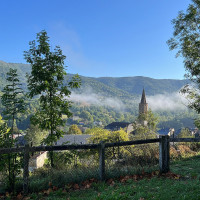 Its clear at Massat for Col de port and Mur de Peguere climbs Its clear at Massat for Col de port and Mur de Peguere climbs