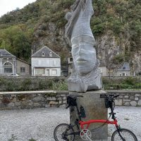 Statue at Saint-Beat-Lez Statue at Saint-Beat-Lez