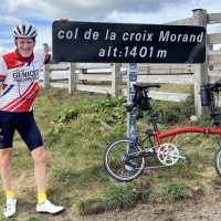 Col de la croix Morand TdF 100 No.33 Col de la croix Morand