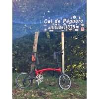 Col de Peguere / Mur de Peguere TdF 100, No.24 from Massat Col de Peguere / Mur de Peguere