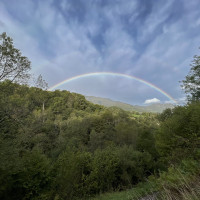 A sign from above for a rain free ride from Logibar A sign from above for a rain free ride from Logibar