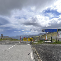 This is what a closed mountain looks like - Col de Larrau This is what a closed mountain looks like - Col de Larrau