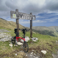 Port de Larrau from Logibar, TdF 100 No. 1 Port de Larrau from Logibar, TdF 100 No. 1