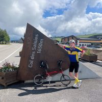 Col des Saisies - the fancy new sign Col des Saisies - the fancy new sign