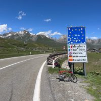 Italy ahead ! - Col du Petit-Saint-Bernard Italy ahead ! - Col du Petit-Saint-Bernard