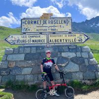 A great summit marker Cormet de Roselend A great summit marker Cormet de Roselend