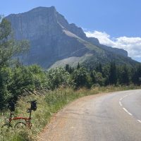 Col du Granier on the road Col du Granier on the road