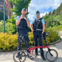 Sporting Gendarmes on the Col de la Faucille Sporting Gendarmes on the Col de la Faucille