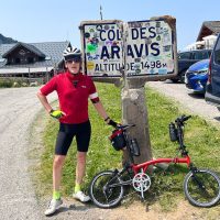 Col des Aravis authentic summit post Col des Aravis authentic summit post