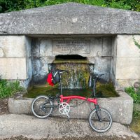 Napoleon drank here on the Col de la Faucille Napoleon drank here on the Col de la Faucille