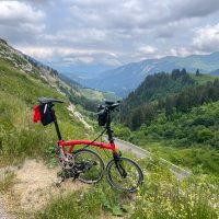 From Col de al Colombiere From Col de al Colombiere