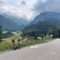 Overlooking Le Reposoir - Col de la Colombiere Overlooking Le Reposoir - Col de la Colombiere