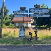 Col de Tamie is just 7Km from Mercury on a hot day Col de Tamie is just 7Km from Mercury on a hot day