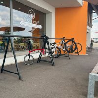 hanging around at the Cafe at the Grand Ballon hanging around at the Cafe at the Grand Ballon