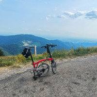 From the Grand Ballon - at last some views From the Grand Ballon - at last some views