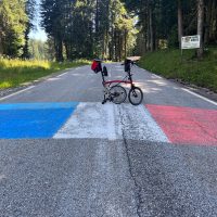 Col de Porte French Flag Col de Porte French Flag