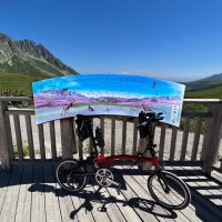 Col de la Madeleine Panorama board 2 Col de la Madeleine Panorama board 2