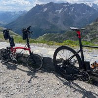 Brompton avec Colnago Brompton avec Colnago