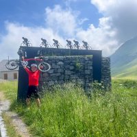 Col du Mont Cenis cyclists Col du Mont Cenis cyclists