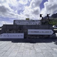 Standing high on the Col du Glandon Standing high on the Col du Glandon