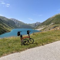 Col de la Croix de Fer towards Lac de Grand'Maison Col de la Croix de Fer towards Lac de Grand'Maison