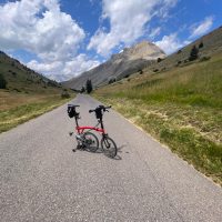 The road to the Col du Noyer The road to the Col du Noyer