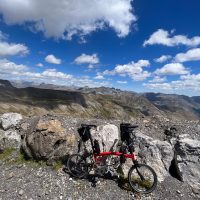 From the Cime de la Bonette summit From the Cime de la Bonette summit