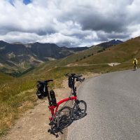 Col d Allos - final climb Col d Allos - final climb