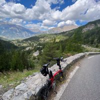 From the Cime de la Bonette towards Jausiers From the Cime de la Bonette towards Jausiers