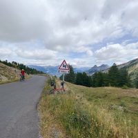 16 Km of bends on the Col d Allos - woohoo 16 Km of bends on the Col d Allos - woohoo