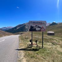 Col de Vars - prudence - go go go Col de Vars - prudence - go go go